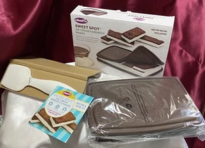 Macchina per panini gelato Chef'n Sweet Spot nuova ricettario inclusa - Foto 1 di 9