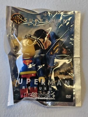 Boneco de brinquedo Superman Warner Bros filme tijolo de urso 70% alça Pepsi NEX Medicom - Imagem 1 de 2