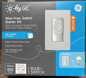 C By GE Wire - Free Switch Starter Kit 1 Smart Bulb + 1 Smart Switch - Picture 1 of 3