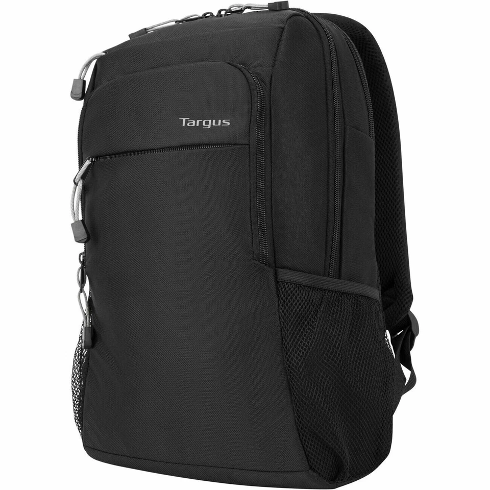 Targus TSB968GL 15" Intellect Notebook Backpack Carrying Case Shld Strap TAA BLK - Image 1 of 4
