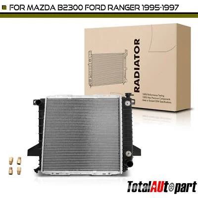 Novo Radiador para Mazda B2300 Ford Ranger 1995 1996 1997 L4 2.3L Trans Automático - Imagem 1 de 4