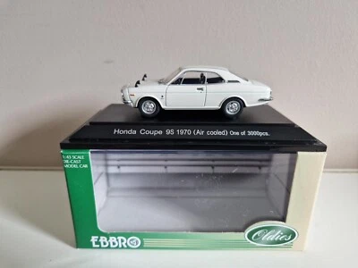 Ebbro 1/43 Honda Coupe 9S (Air Cooled) - White - 1970 - 43414 - Image 1 of 4