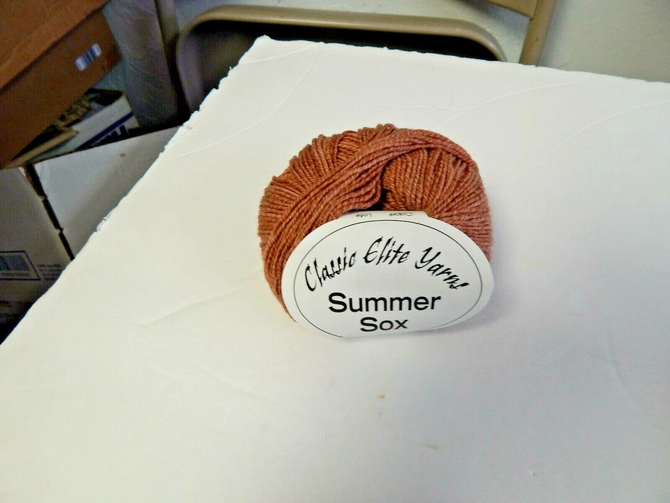 Hilo clásico Elite Summer Sox algodón superlavado lana merino y nailon 3 colores Foto 1 de 1