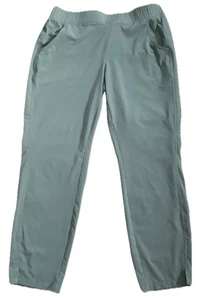 Womens Eddie Bauer Travex Departure Ankle Pants Size Medium Light Sage Green - Picture 1 of 6