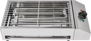 1800W Countertop Electric BBQ Grill Stainless Steel Barbecue Griddle Portable Sm - Picture 1 of 9