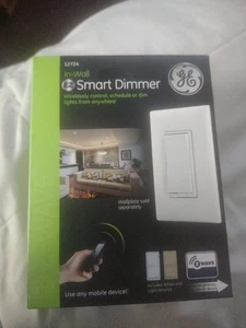 GE ZW3005 EZ-Wave In-Wall Smart Dimmer Switch 12724 White and Almond New Sealed - Picture 1 of 2
