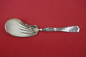 Rose and Scroll by Whiting Sterling Silver Fried Oyster Server 9 1/4" - Picture 1 of 2