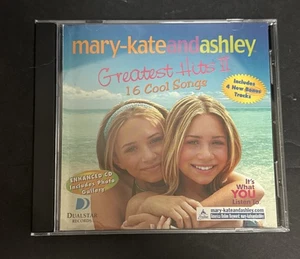 Mary Kate And Ashley Olsen Greatest Hits 2 CD Enhanced Full House Twins 2001 - Picture 1 of 3