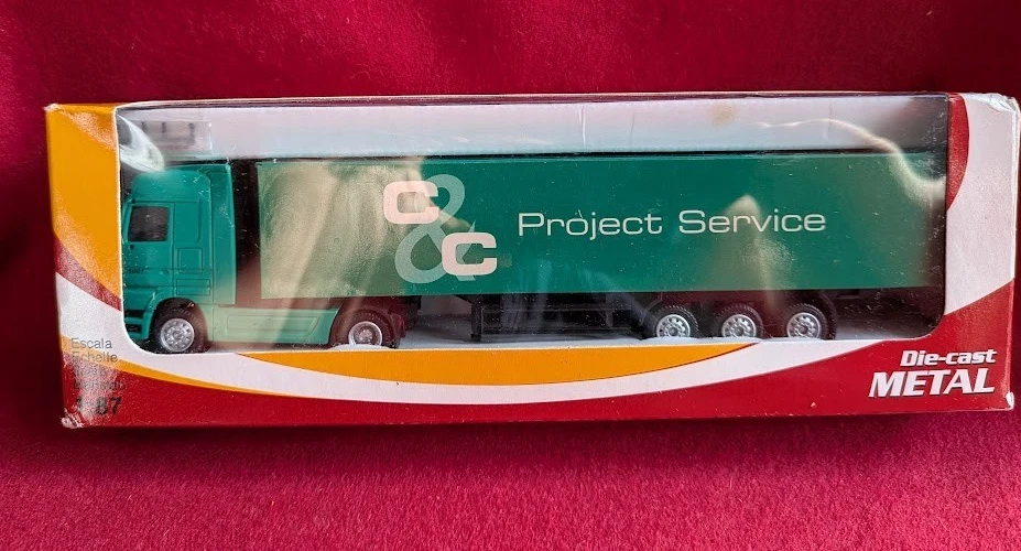 JOAL Camion Merceds Benz Actros C & C Project Service  Ref:501 1/87em - Photo 1/1