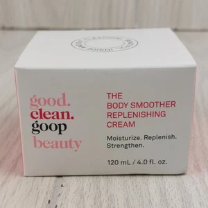 Good Clean Goop Beauty The Body Smoother Replenishing Cream 4oz Moisturizer NIB - Picture 1 of 5