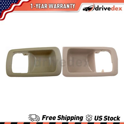 Par de bisel de manija de puerta interior Dorman - AYUDA para Toyota Camry 1992 1993 1994 Foto 1 de 4