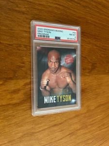 VERY RARE Mike Tyson 2020 PSA 8 Seidman’s Boxing Program Card #55 - Picture 1 of 2