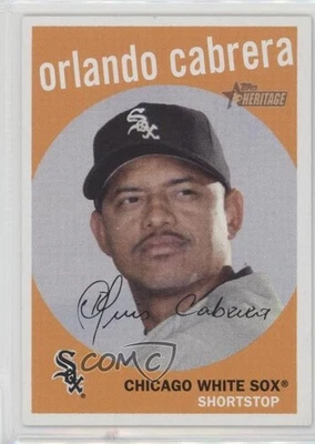 2008 Topps Heritage Orlando Cabrera #114 - Image 1 of 2