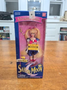 Sailor Moon Adventure Doll "Sailor Moon" 1995 6" Bandai NEW SEALED - Picture 1 of 2