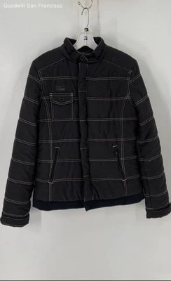 Vans Multicolor Striped Long Sleeve Pockets Windbreaker Womens Jacket Size M - Image 1 of 4