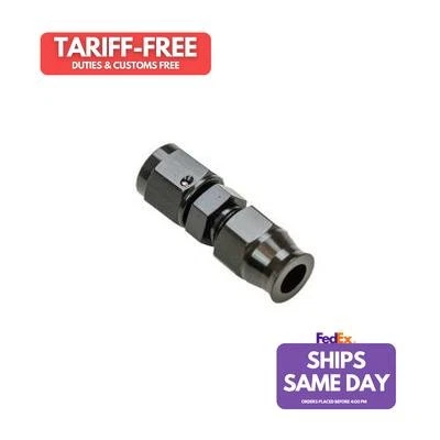 Moroso 65353, One Black Aluminum Fitting Adapt 6An Female To 3/8 Tube Compressio Foto 1 de 4