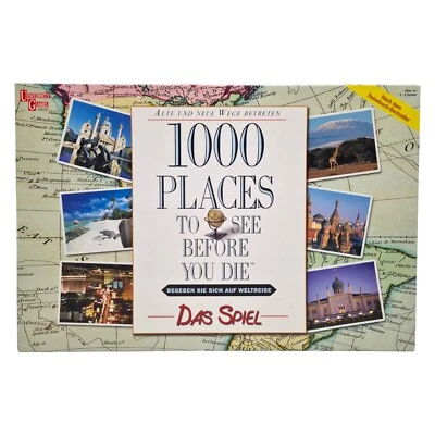1000 Places to see before you die - Brettspiel University Games 100% Vollständig - Bild 1 von 4