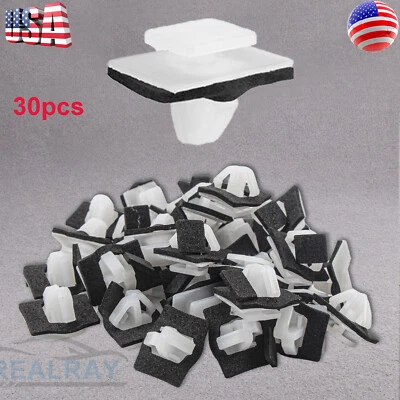 Body Side Moulding Clip Retainer w/ Sealer For Kia Optima 2006-2015 Sedona 2006- - Image 1 of 4