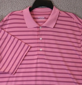 UNTUCKit Cronos Polo Doppia Riga Uomo XXL Spilla Elasticizzata Vestibilità Regolare - Foto 1 di 18