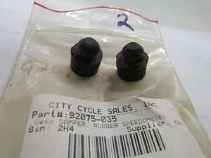 NOS Kawasaki F11 F9 H1 W1 A1 A7 SPEEDOMETER RUBBER DAMPER 92075-035 Sold as 2 - Picture 1 of 2