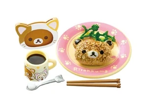 Raro Re-ment Miniatura Rilakkuma Gato Café Taza de Café Comida para Gatos Hamburguesa Japonesa #3 - Imagen 1 de 3