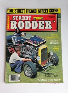 Revista Street Rodder septiembre 1976 - lata vintage - cómo cortar una tapa - Imagen 1 de 2