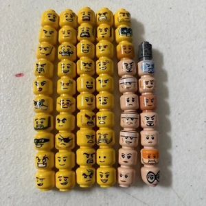 Lot of 58 Lego Heads from Various Sets (02) - Picture 1 of 5