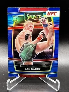 2022 SELECT UFC Retail BLUE PRIZM RC 🥊 Ian Garry - Picture 1 of 2