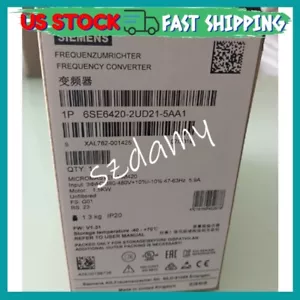 Siemens 6SE6 420-2UD21-5AA1 MICROMASTER 6SE6420-2UD21-5AA1 spedizione veloce - Foto 1 di 1