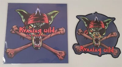 Running Wild Bad To The Bone Shaped Picture Disc Vinyl LP Record new - Image 1 of 2
