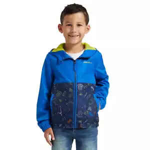 Eddie Bauer Kids' Light Weight Hooded Jacket Blue Boy's Sz 3T NWT - Picture 1 of 7