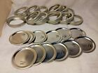 Ball Regular Mouth Canning Jar Lids With Bands 12 Lids with Bands-No Box-NEW
