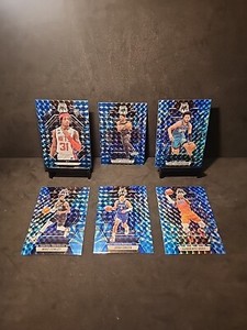 2022-23 Panini Mosaic Blue Reactive 6 Card Lot. Cade Cunningham and More.