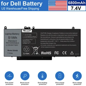 Battery for Dell Latitude E5450 E5550 E5250 Notebook Laptop 15.6" G5M10 WYJC2 US - Picture 1 of 12
