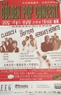 Vintage 1999 Pop Concert Poster -Hong Kong- Hermans Hermits Classics 4 Drfiters