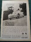 B9o Ephemera 1959 Advert Austin Healey Sprite