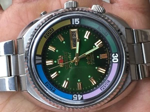 Orient crystal Automatic Mens Jumbo Diver watch Excellent mint condition - Picture 1 of 12