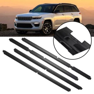 For Jeep Cherokee Sealing Strips Window Sweep Front & Rear Rainproof Windproof - Picture 1 of 11