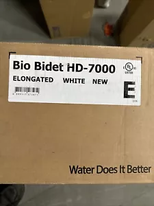 BIOBIDET HD-7000 Electric Bidet Seat for Elongated Toiletsm White - Picture 1 of 4