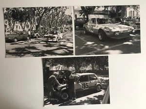 3 photo auto rallye 06 grand argentique vintage c.1978 - Imagen 1 de 5