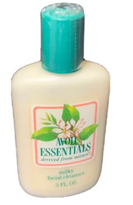 *AVON ESSENTIALS DERIVED FROM NATURE MILKY FACIAL CLEANSER*3 FL.OZ*NEW*SEALED - Picture 1 of 4