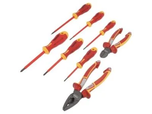 41398517 Set: Zangen Schraubendreher isoliert Anz.Stk: 8 1kV Karton FELO - Bild 1 von 1
