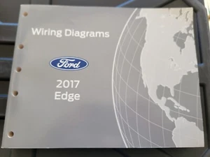 2017 Ford Edge Wiring Diagram Factory Manual Shop Book Paper - Picture 1 of 1