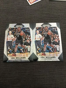 2017-18 Panini Prizm Prizms Fast Break #218 Lou Williams 2 Card Lot - Picture 1 of 1