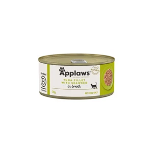 Applaws Wet Cat Food Tuna Fillet w/ Seaweed 24 x 70g - Picture 1 of 2