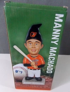 Manny Machado Garden Gnome ORIOLES  7/9/16 Baltimore Nib 917l37pb9 - Picture 1 of 5