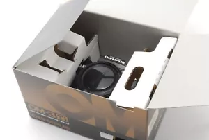 【MINT w/Grip】 Olympus OM-3 Ti Titanium Black 35mm SLR Film Camera Body From JPN - Picture 1 of 16