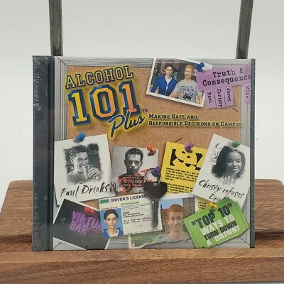 Factory Sealed Alcohol 101 Plus  Interactive CD PC New Ships next day Sony  - Image 1 of 3