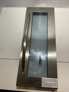 OEM Genuine INSIGNIA DUAL ZONE WINE COOLER N BEVERAGE NS-BC2ZSS8 Right Door+key - Picture 1 of 5
