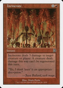 4x Incenerite - LP - Deckmasters - SPARROW MAGIC - mtg - - Foto 1 di 1